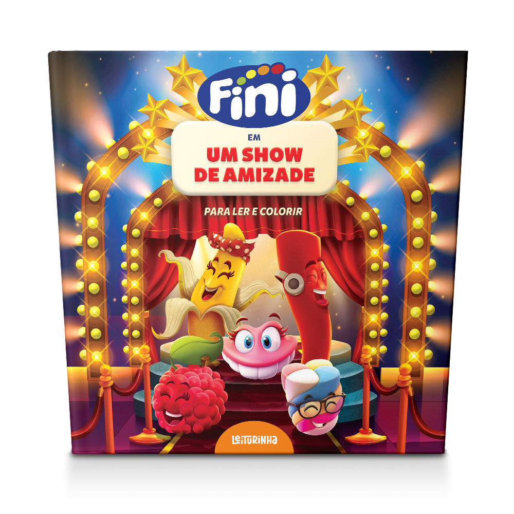 Kit Livro Fini + Giz de Cera